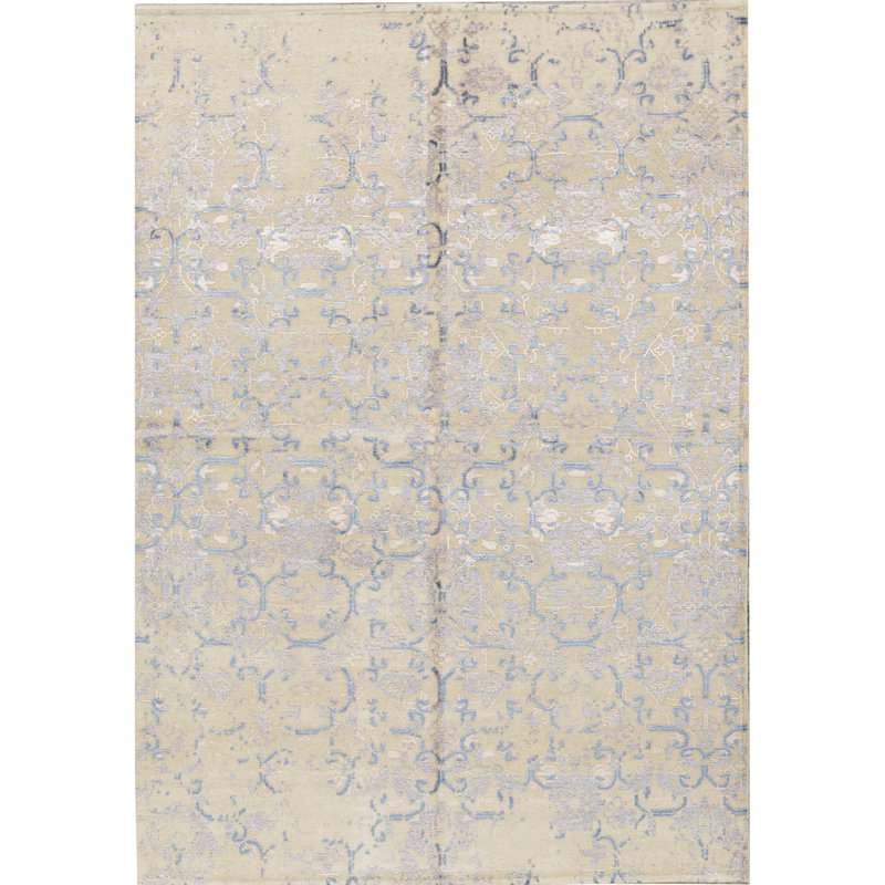 Damask Area Rug