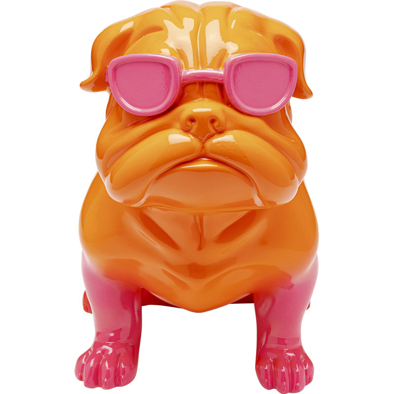 Fashion Dog Figurine, Pink