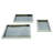 3 Piece Stepped Nesting Tray Set-Nickel