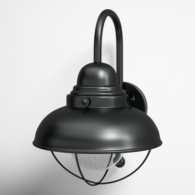 Audrey Single Light Bell Outdoor Aluminum Wall Light
