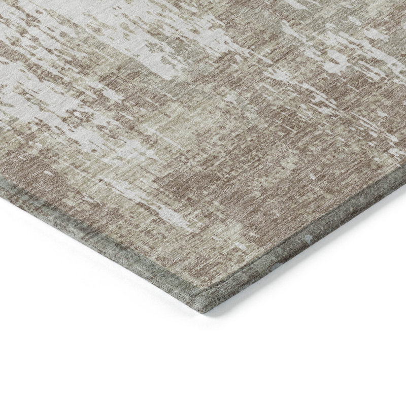 Tapis intérieur lavable abstrait 5 pi x 8 pi