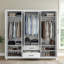 6 Door 2 Drawer Wardrobe with Mirror-119009980