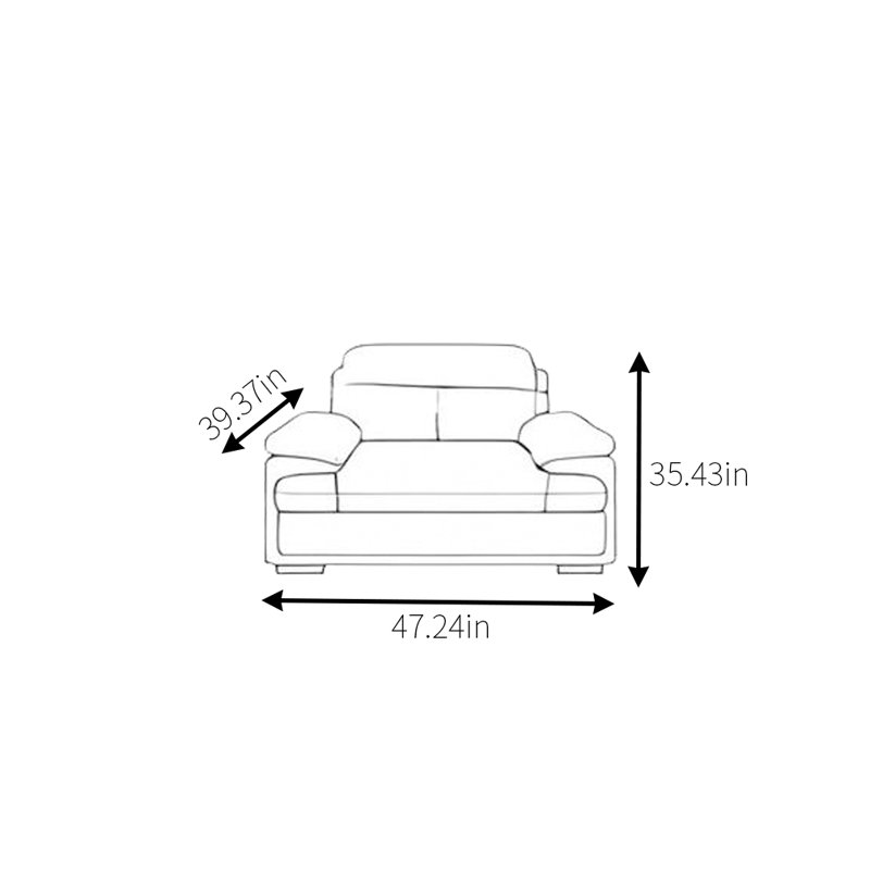 Modern Simplicity Sofa
