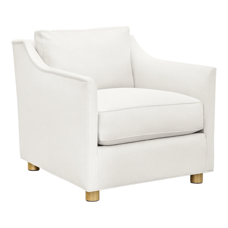 Chaise 33,5 po Newlin, Kennelly Snow