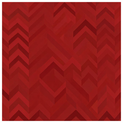 Coussins décoratifs Red Chevron