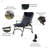 Portable Folding Reclining Camping Chair With Adjustable Backrest-1316440276
