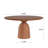 Louree Round Solid Wood Dining Table For Kitchen Dining Room Farmhouse Pedestal Table 4/6/8-1045739276