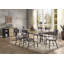 Ensemble de 2 chaises d'appoint en tissu Edina Sandy