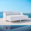 Kamari 77.17" Wide Outdoor Reversible Patio Sofa with Cushions