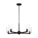 Fullton Dining Room Chandelier With Clear Shade
