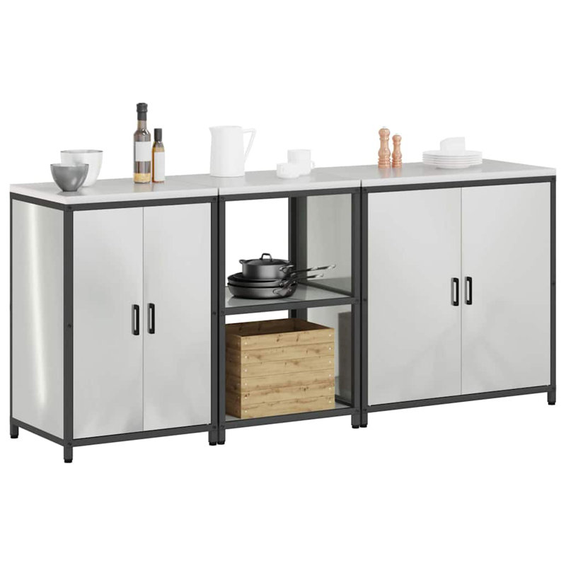  Storage Kitchen Cabinet Set