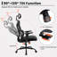 Comfy Breathable Ergonomic Task Chair With Headrest-1797174977