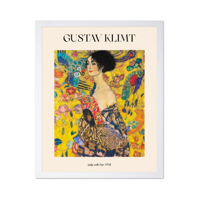 Gustav Klimt - Dame avec ventilateur n ° 2