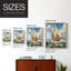 NAUTICAL Series CECXLVII, reproduction encadrée - bois massif-368548849