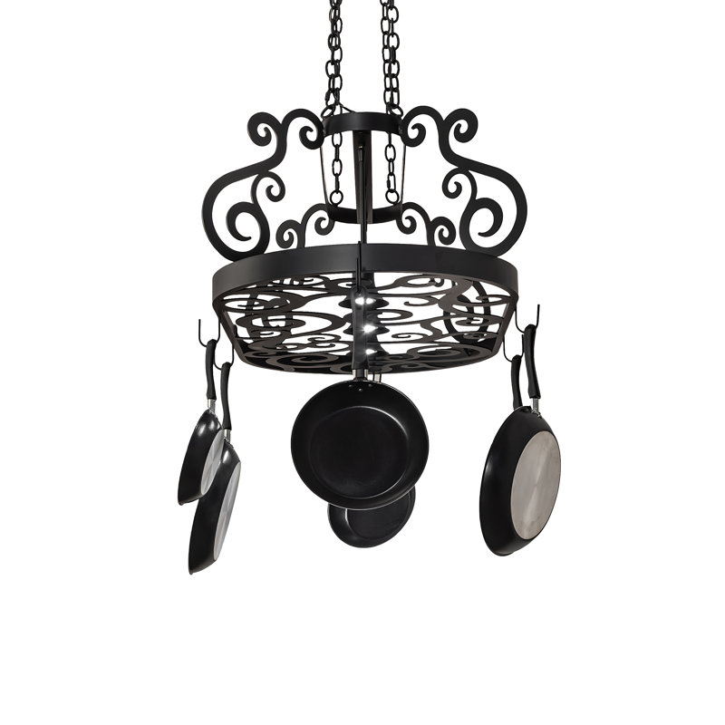 48" Long Neo 3 Light Pot Rack