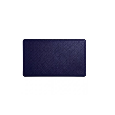 Tapis de cuisine Happytrends - bleu - antifatigue, antidérapant, imperméable et ergonomique