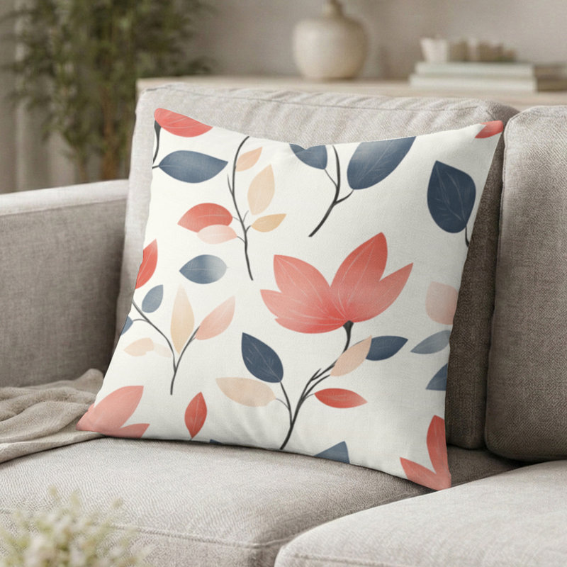 Coussin décoratif Boho, H 18 po x l 18 po