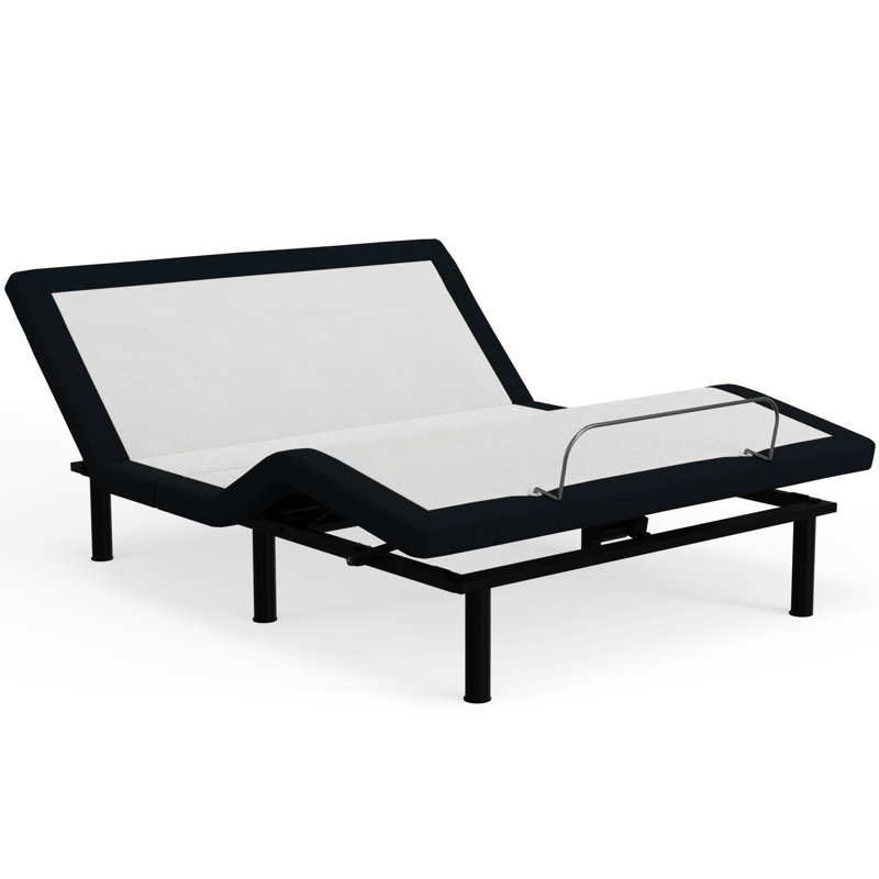 Base pour grand lit zéro réglable avec DEL, massage et massages relaxants