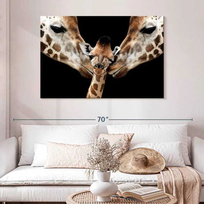 Happy Family girafe, H 32 po x l 48 po