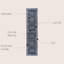 Tapis noir / bleu Sarok All-Over Persan-1523423020