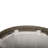 Round Rattan Hamper with Liner, Small, Apartment Size, Black-Wash
