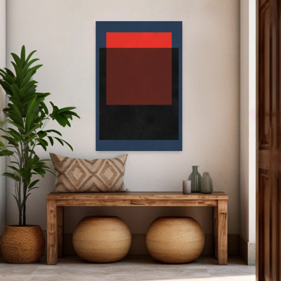 Geometric Shapes Abstract Contemporary Geometric Wall Art