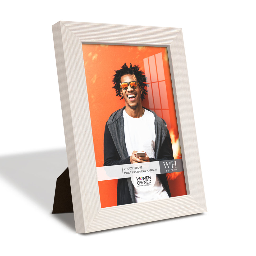White Wood Picture Frame - Set of 10 (Set of 10) Wexford Home Picture 