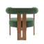 Fauteuil d'appoint rembourré en velours Faiella-331930771