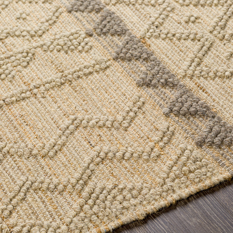 Damron Geometric Indoor Rug, Rectangle 8'10" x 12'