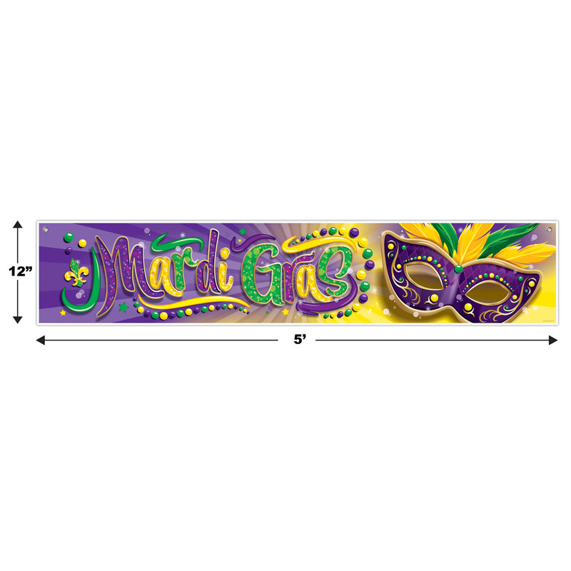 Bannière Mardi Gras