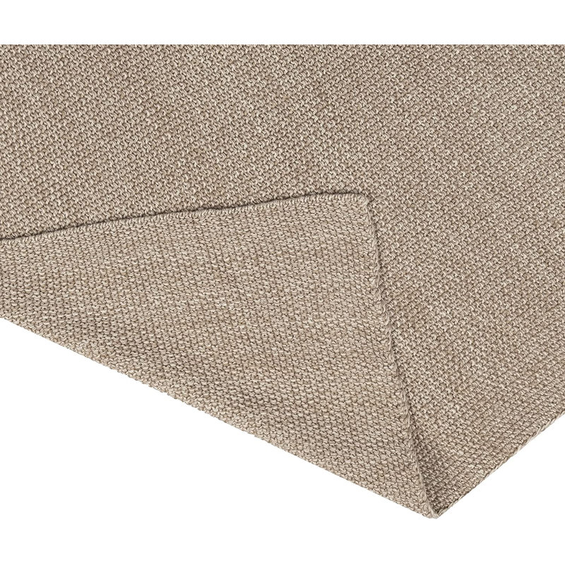Silberman Plain Weave / Muslin Throw Blanket, Stone/Natural