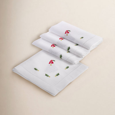Hemstitched Linen Napkin