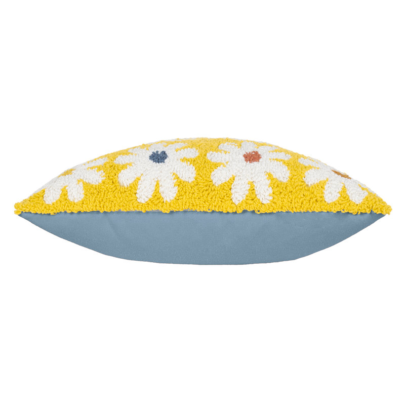 Floral Square Throw Pillow Cover