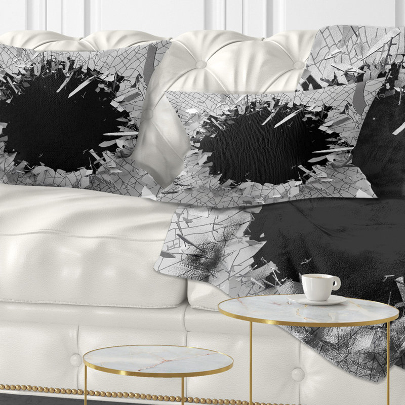 Coussin lombaire abstrait