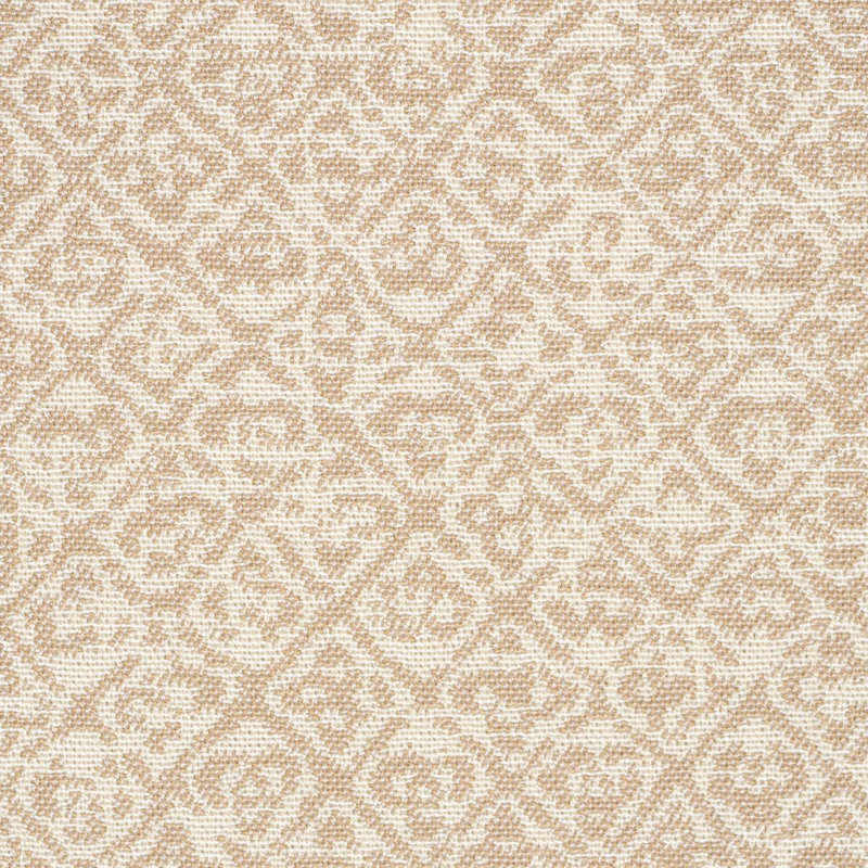 Sarong Weave Indoor/Outdoor Fabric, White Sand
