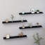 Latitude Run® Wall Shelves 4 Pcs Sonoma Oak 45.3"X3.5"X1.2"-1911158301-1999179075