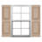 12'' x 32'' Raised Panel Shutters