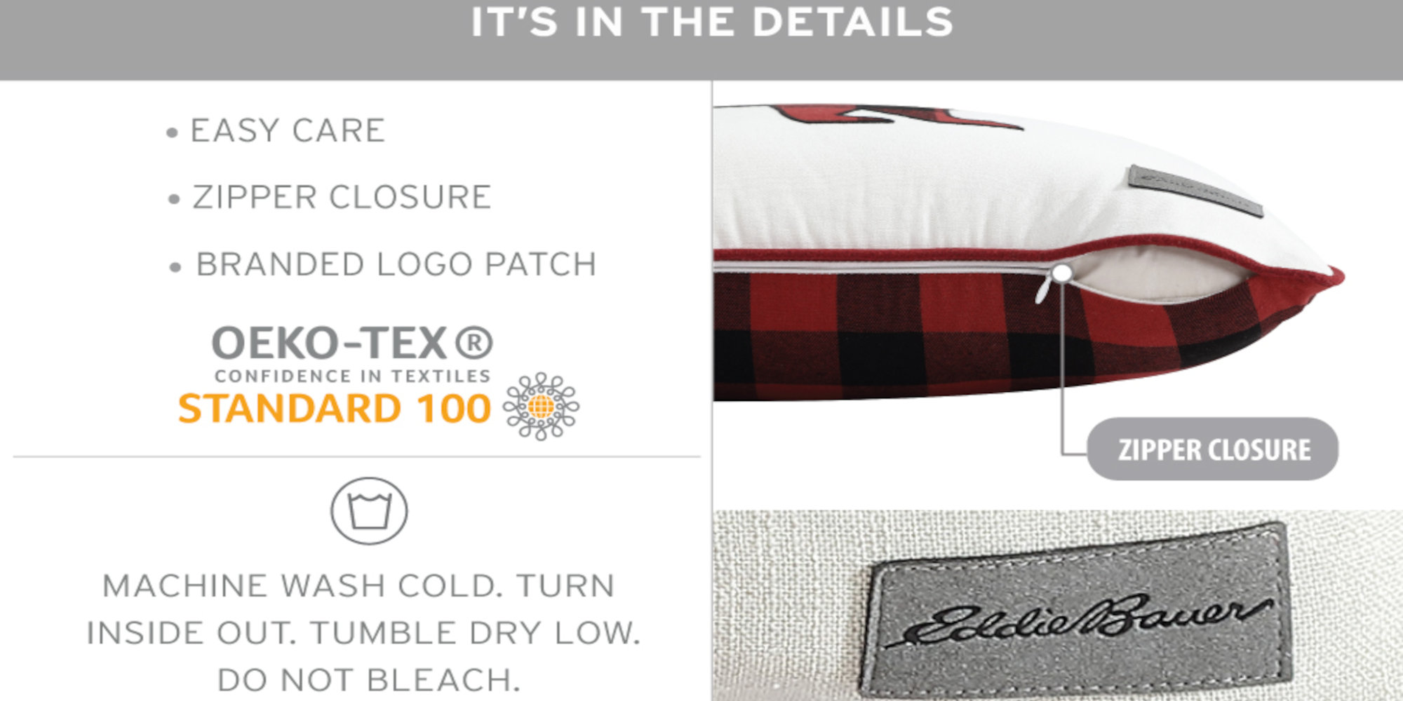 Eddie Bauer Cozy Polar Bear Throw Pillow & Reviews Wayfair Canada