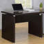 Bureau d'extension Cappuccino avec plateau flottant réglable pour un espace de travail amélioré et une configuration en forme de L