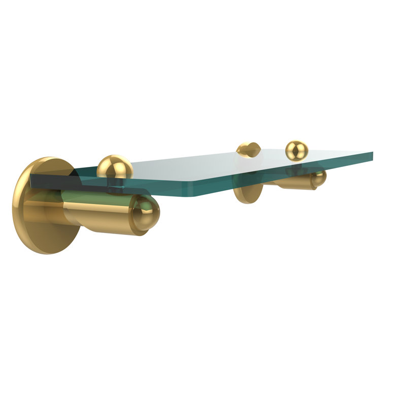 Soho Bracket Shelf, Polished Brass