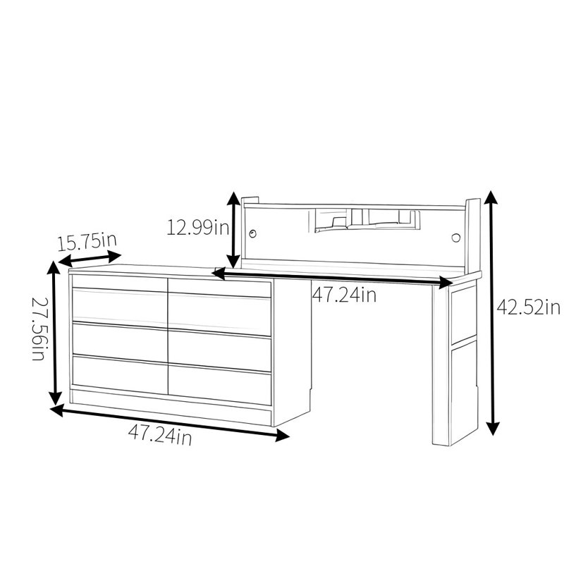 Commode Simple Fashion
