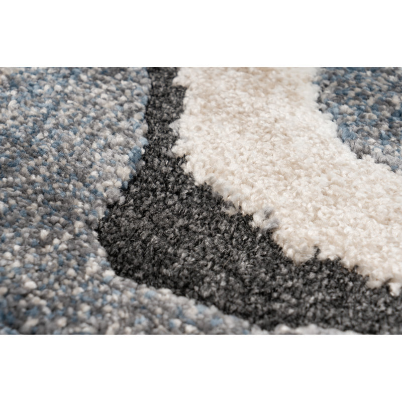Devarian Abstract Area Rug, Runners 80 x 300 cm