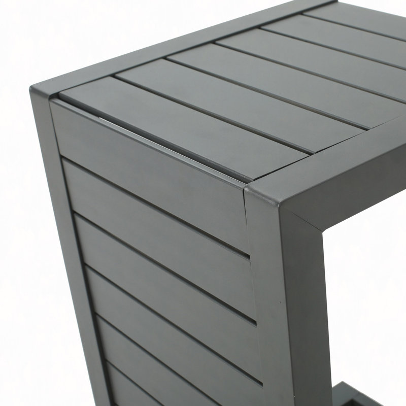 Table en forme de C, Gris