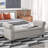 50" Storage Ottoman Bench