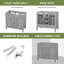 Base de meuble-lavabo simple 36 po seulement-90979693