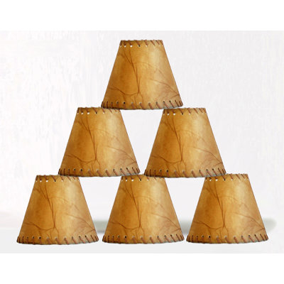 5'' H Faux Leather Empire Lamp Shade