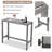 Counter Height 36.97'' Iron Bar Table-166947701-159474291