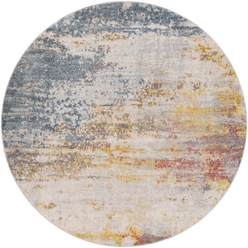 Oriental Area Rug, Round 160 cm