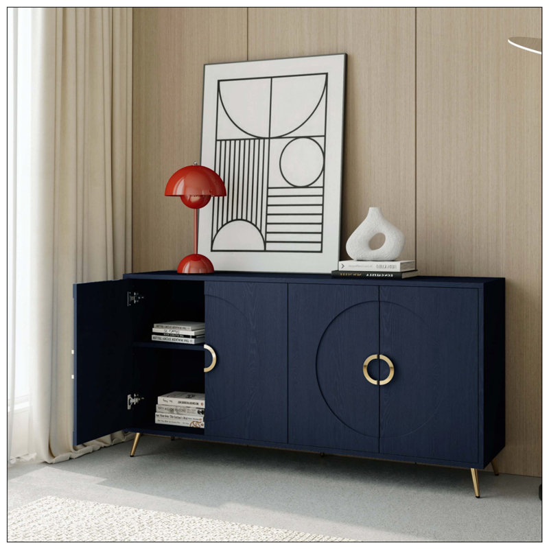 Buffet 4 portes Modern, Marine