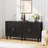 Hayter 63'' W Sideboard Buffet Cabinet, Kitchen Storage Cabinet With 4 Doors And Adjustable Shelves-209940724
